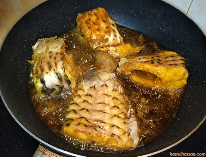 Masakan ikan Kelisa Goreng