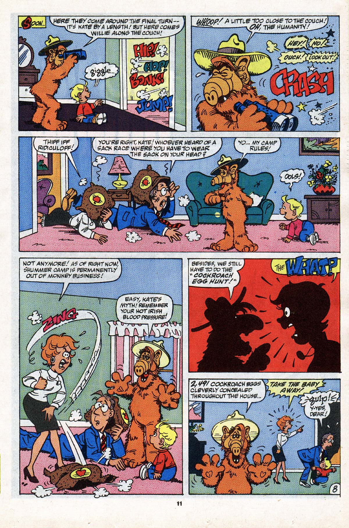 Read online ALF comic -  Issue #31 - 9