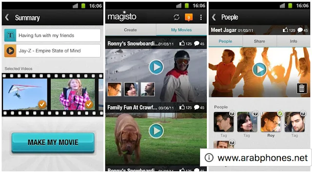 تحميل Magisto Video Editor & Maker لتحرير وانتاج الفيديو مجانا للاندرويد