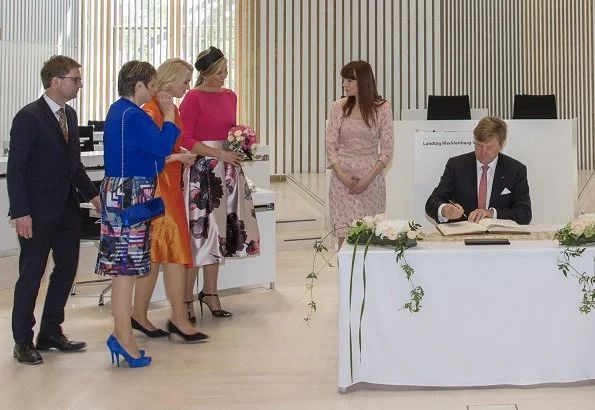 King Willem-Alexander's and Queen Maxima's working visit to Mecklenburg-Western Pomerania, 1st Day
