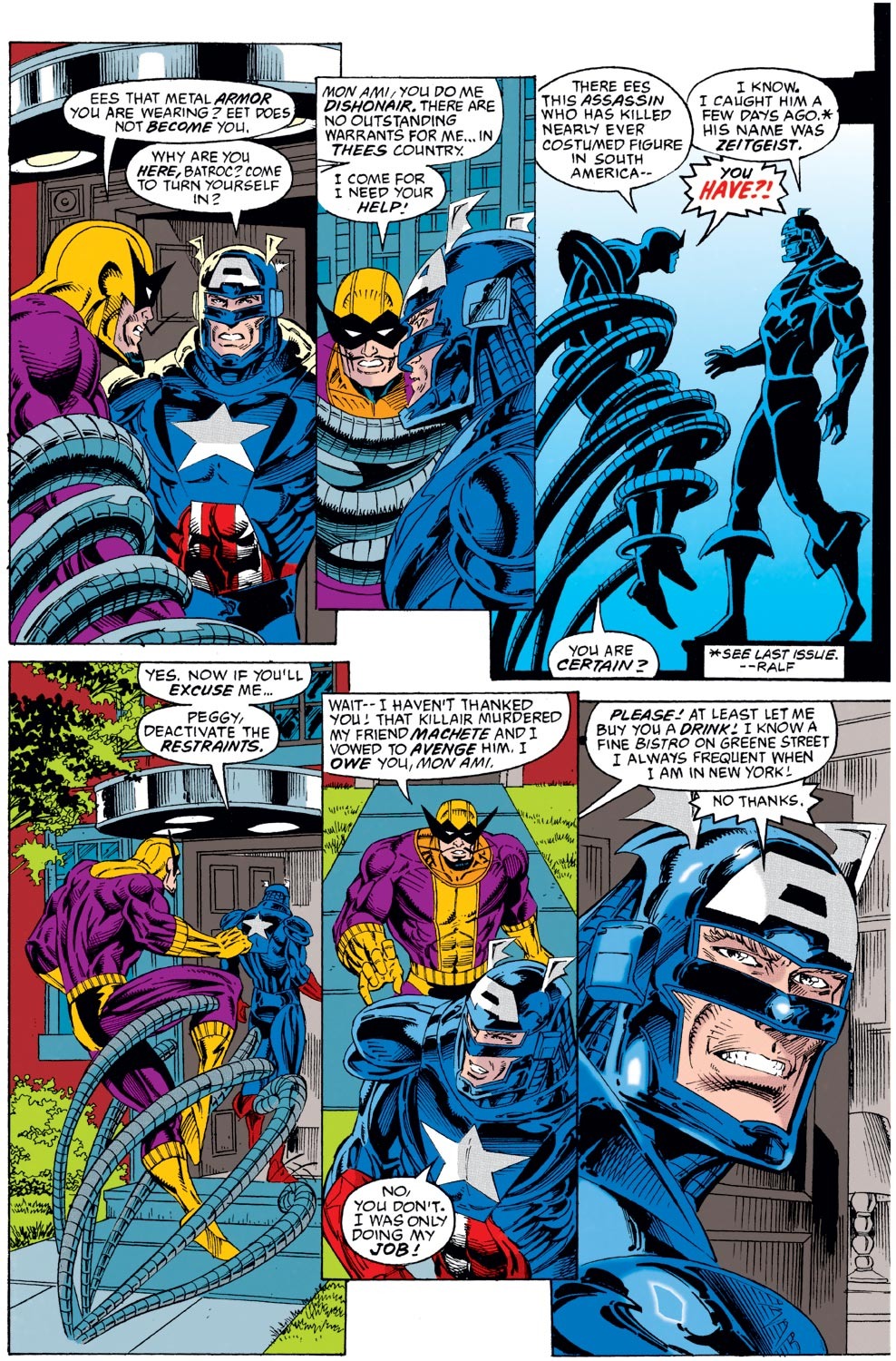 Read online Captain America (1968) comic -  Issue #443 - 19