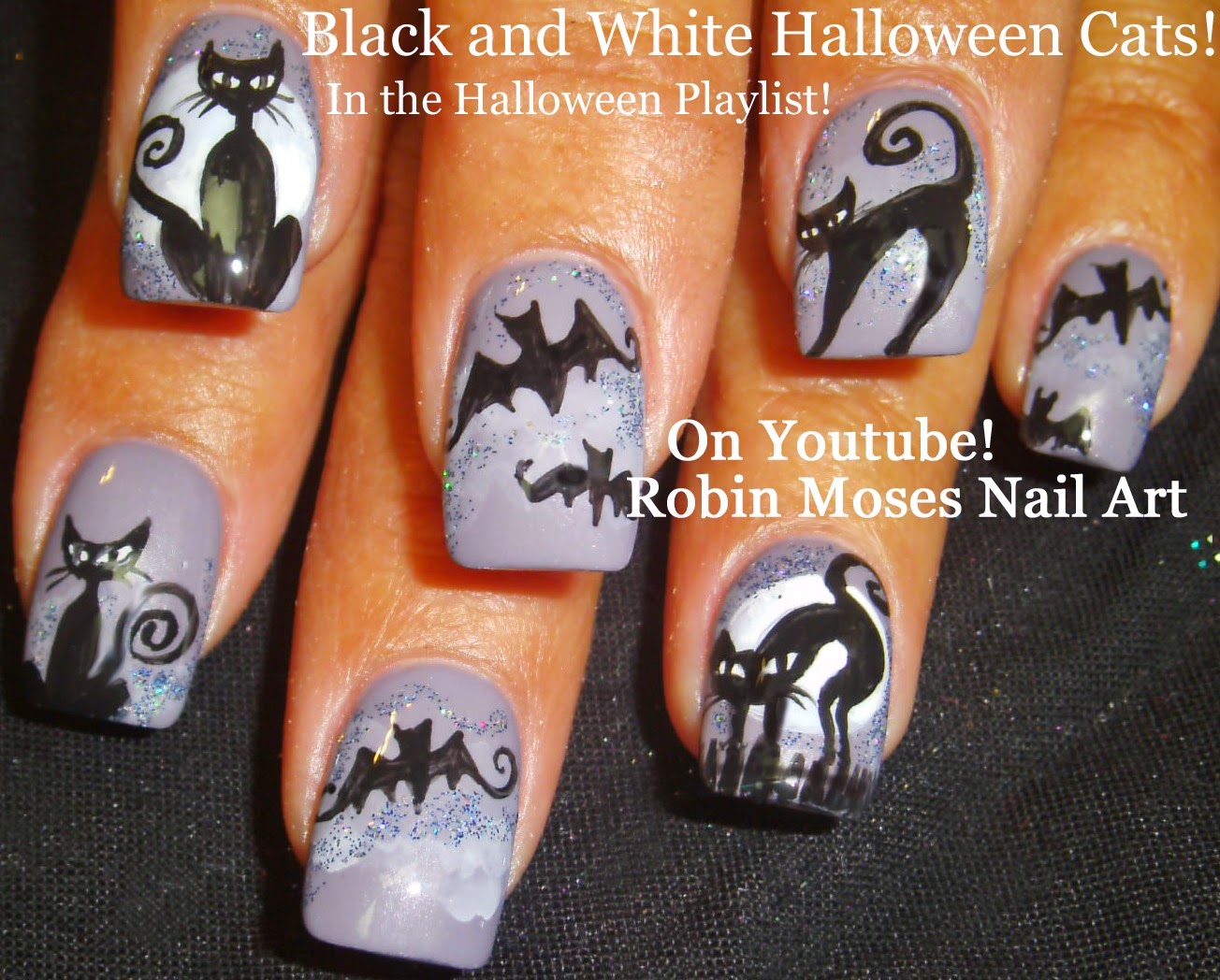 Robin Moses Nail Art "halloween nails" "halloween nail art" "cute