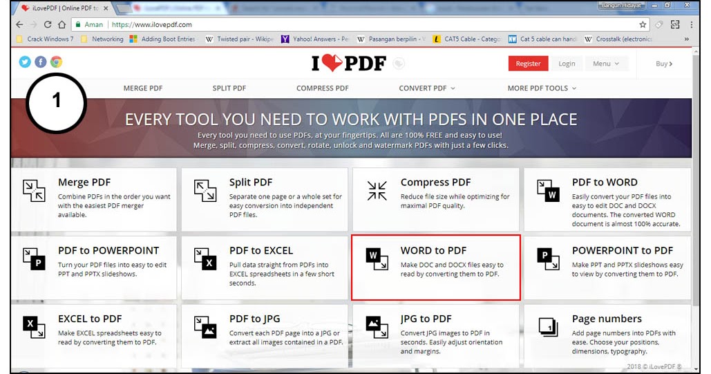 Cara Mudah Convert Word ke PDF Online dan Offline ...