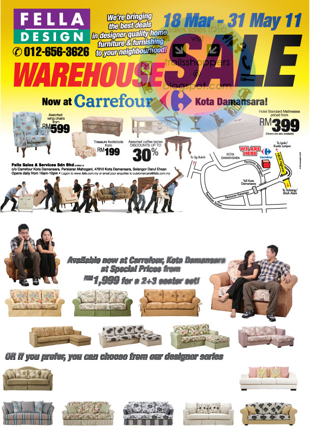 FELLA DESIGN Warehouse Sale 18 Mar 31 May 2011 Online Malaysia Sale Shopping