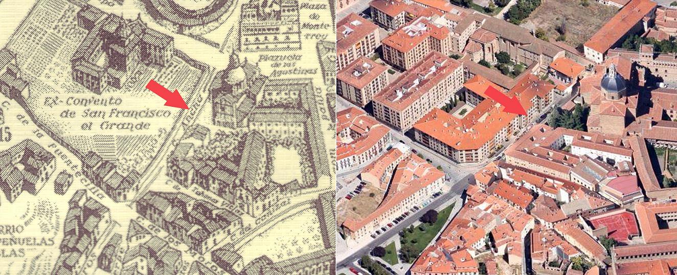 Salamanca en el ayer Calle Ancha