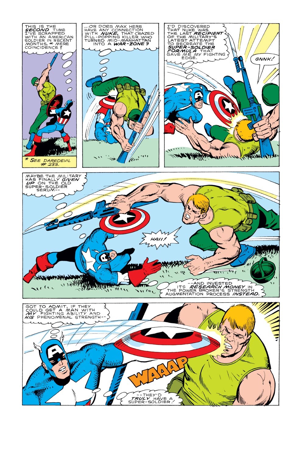 Read online Captain America (1968) comic -  Issue #331 - 20