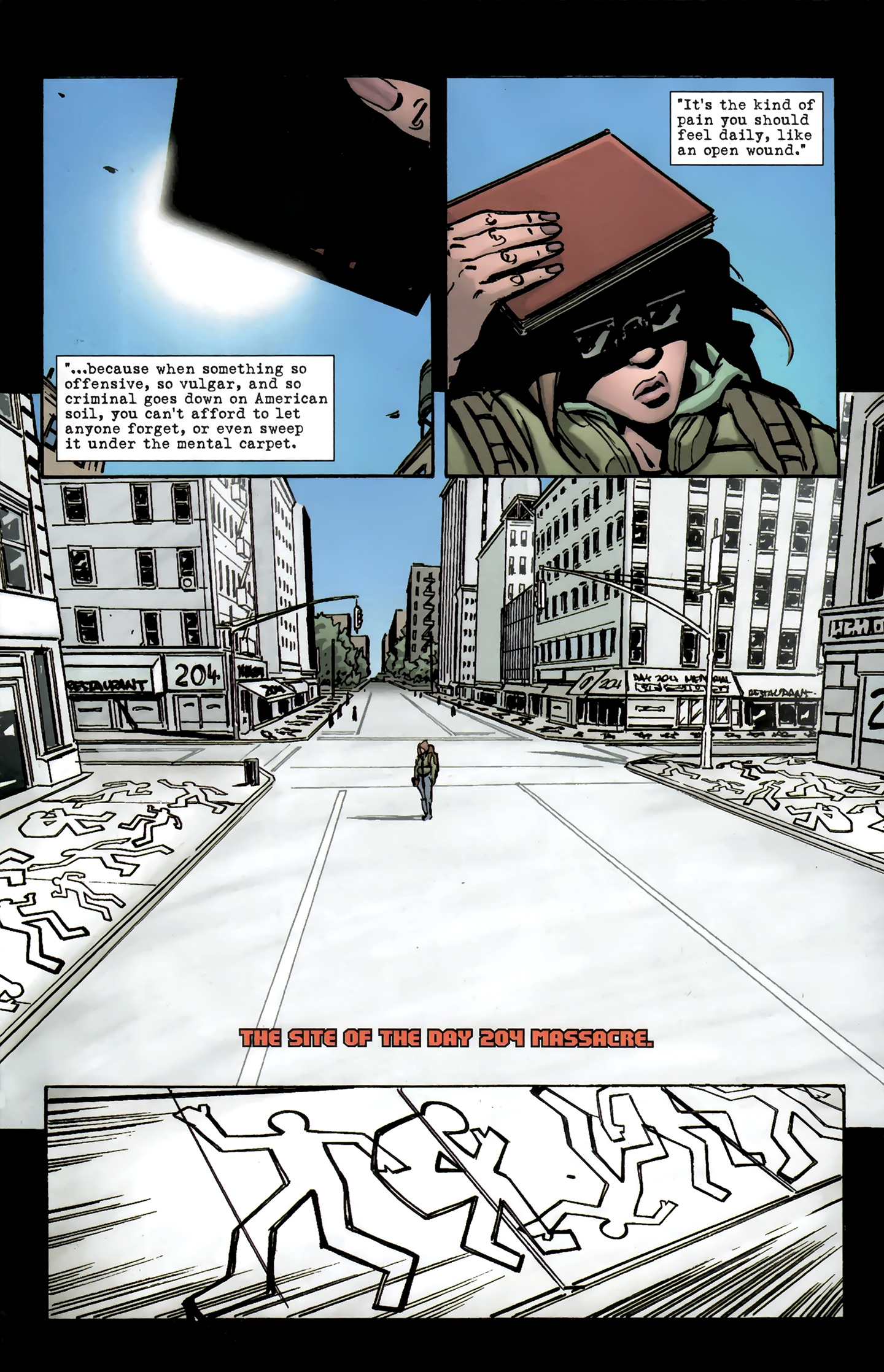 Read online DMZ (2006) comic -  Issue #72 - 14