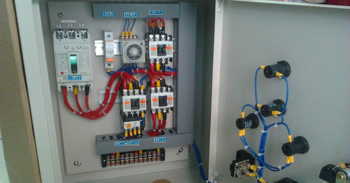 MARI BELAJAR LISTRIK: RANGKAIAN STAR DELTA diagram of crusher 