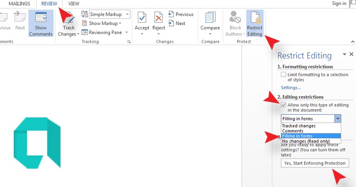 Cara Membuat Agar File Word Tidak Bisa Di Edit Dan Di Copy