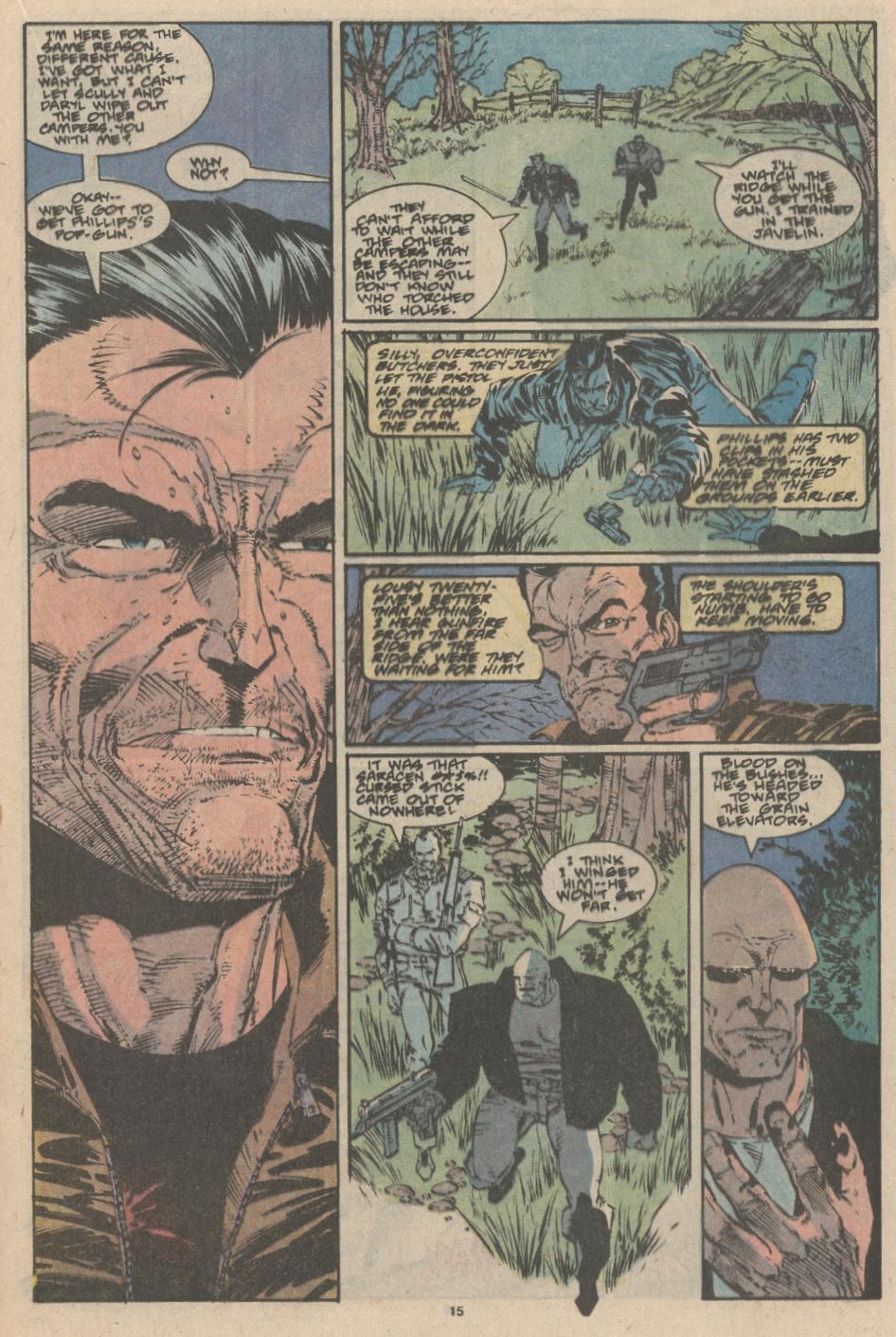 Read online The Punisher (1987) comic -  Issue #23 - Capture the Flag! - 12
