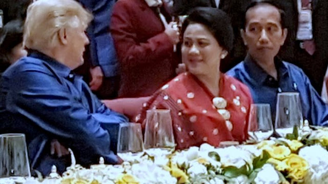 Seolah Cemburu, Donald Trump dan Iriana Hendak Foto Bareng, Begini Aksi Sigap Jokowi 