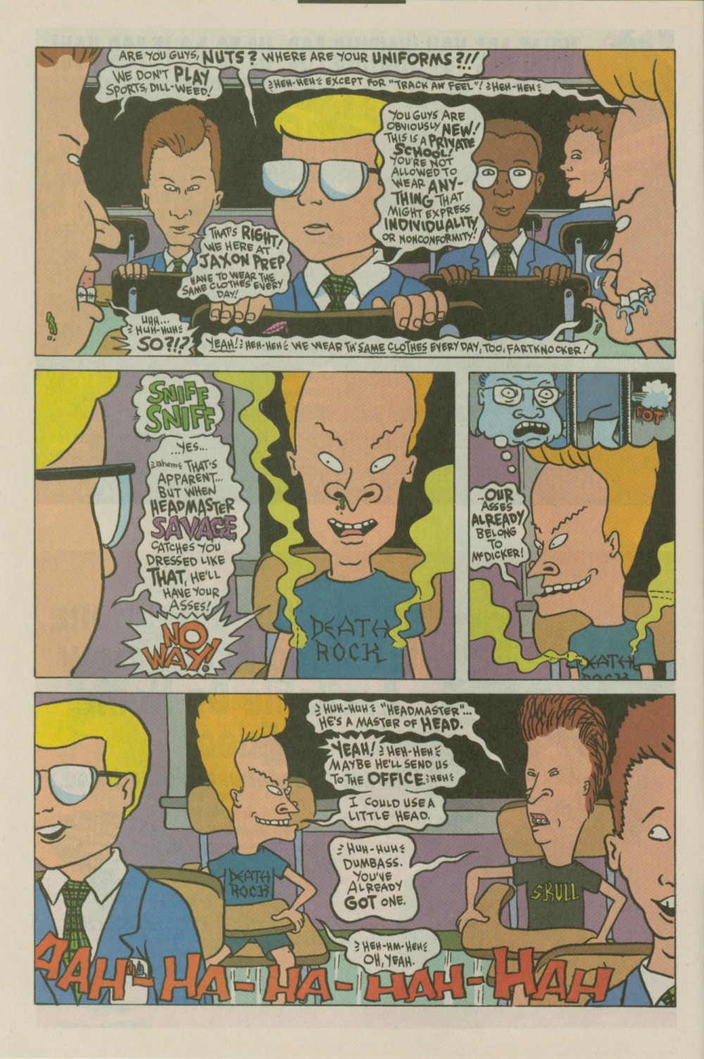 Read online Beavis and Butt-Head comic -  Issue #26 - 8