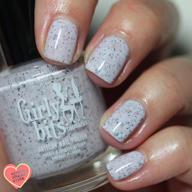 Girly Bits Cosmetics Not Plain White swatch by Streets Ahead Style