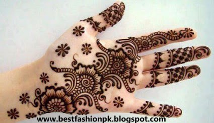 Latest Girls Henna or Mehndi Collection For Eid 2015 www.igvv.blogspot.com