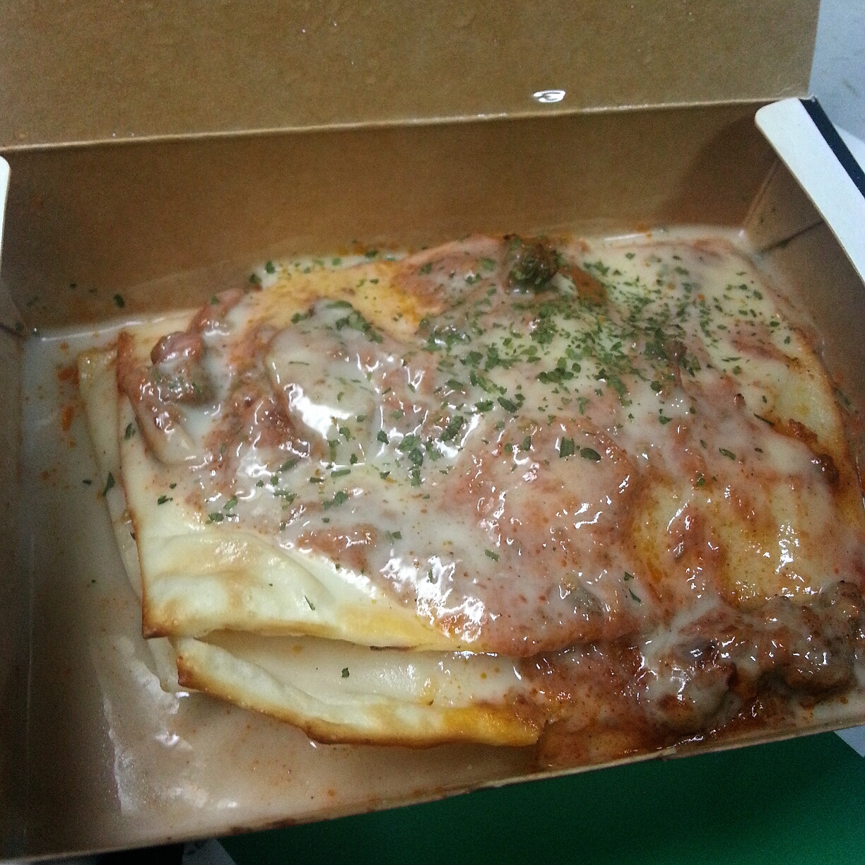 Break time is Greenwich Lasagna Supreme time! Glich's Life