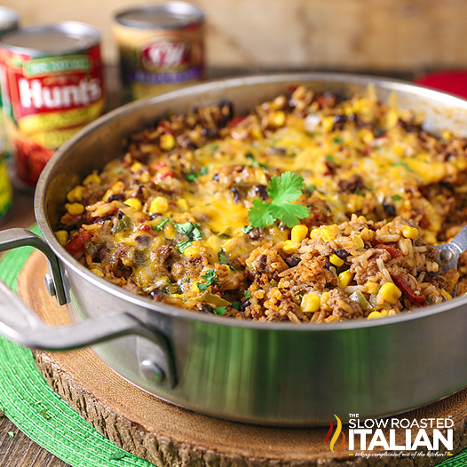One-Pot Mexican Rice Casserole (With VIDEO)