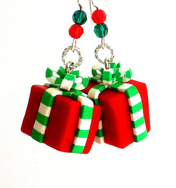 Flashing Christmas Earrings to Get in the Party Spirit Fashion House