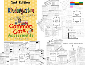 Kindergarten Kiosk: Kindergarten Common Core Language Arts Assessments