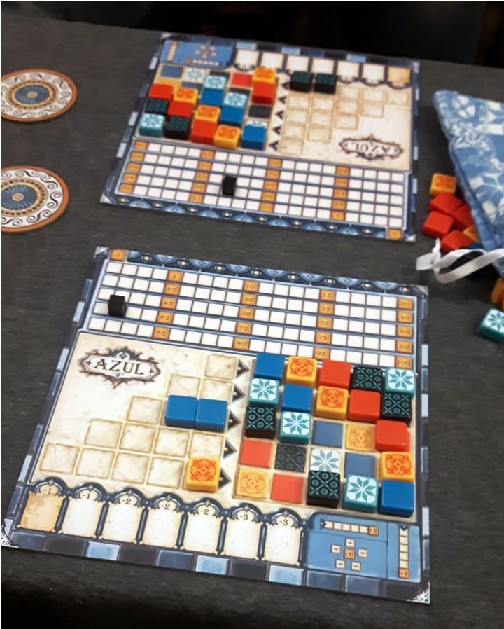 Azul boardgame