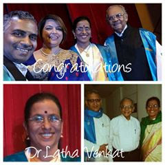 INDIAN DEVELOPMENT FOUNDATION: Doctorate for Dr. Latha Venkat