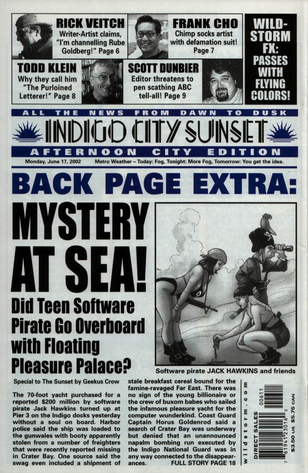 Comic Greyshirt Indigo Sunset Issue 6 - 