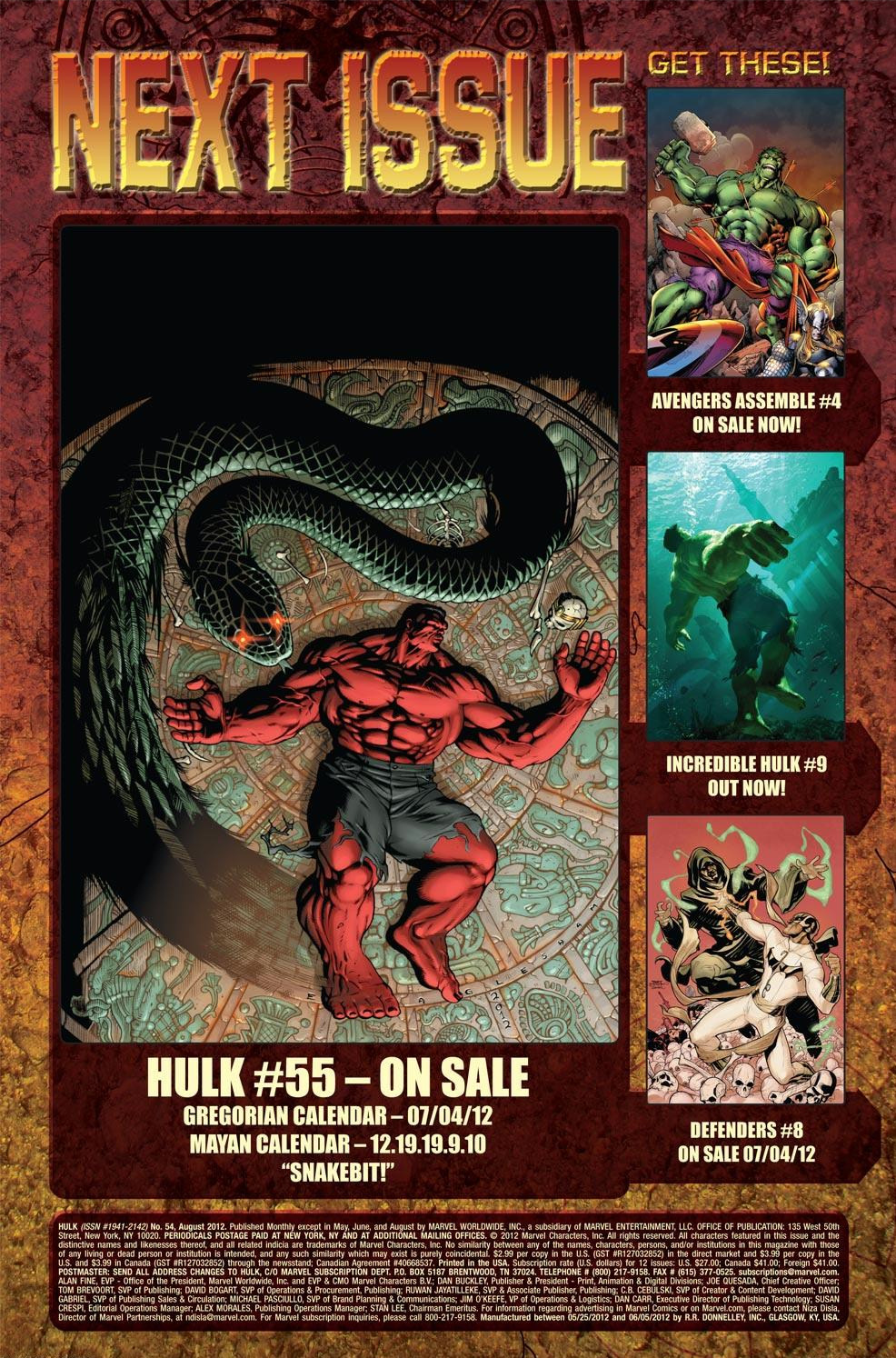 Read online Hulk (2008) comic -  Issue #54 - 22