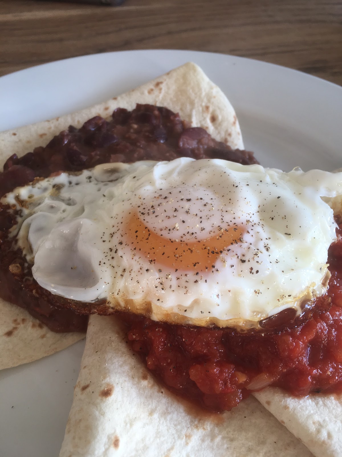 David Hall Food Huevos Rancheros (Mexican Ranch Eggs)