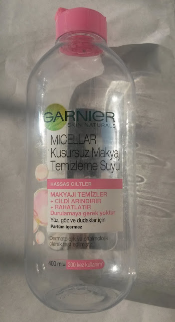  Garnier Mıcellar Kusursuz Makyaj Temizleme Suyu