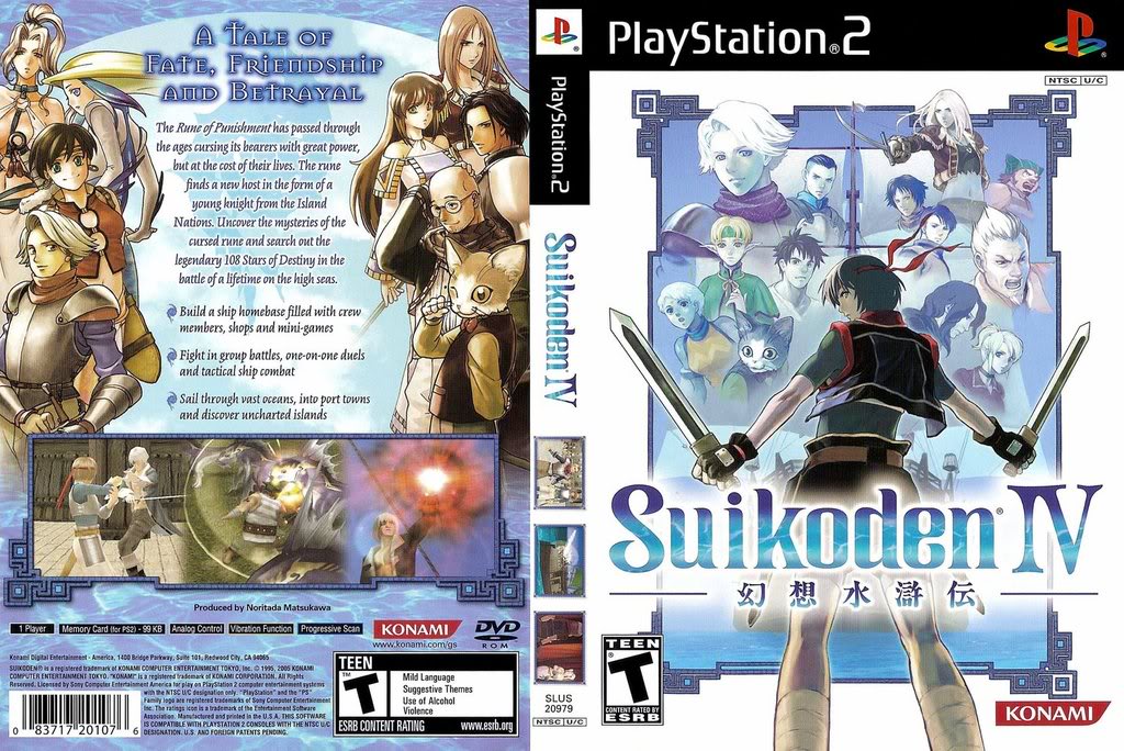 My Collection Playstation ISO Download: (PS2) Suikoden IV Iso [Mediafire]
