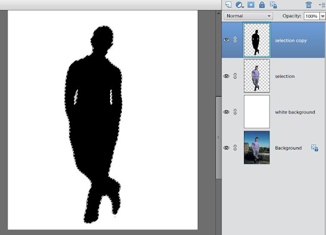 Adding Shadow using Adobe Photoshop Elements