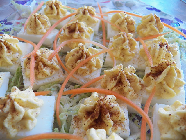 Crazy Squared Deviled Eggs