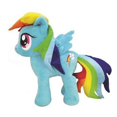 large rainbow dash plush