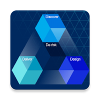 real_time_architecture_logo_image_triangle_blue