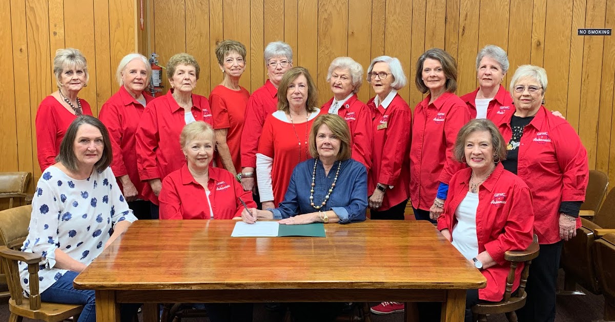 Saline River Chronicle News Warren Mayor/Warren Woman's Club Proclaim