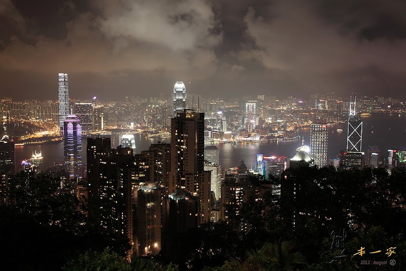 香港太平山頂夜景|杜莎夫人蠟像館