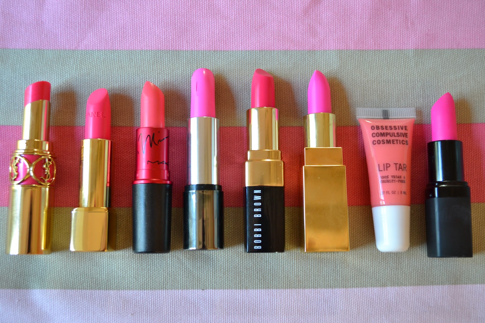 MakeUpVitamins: 8 of the Best - Neon Pink Lipsticks