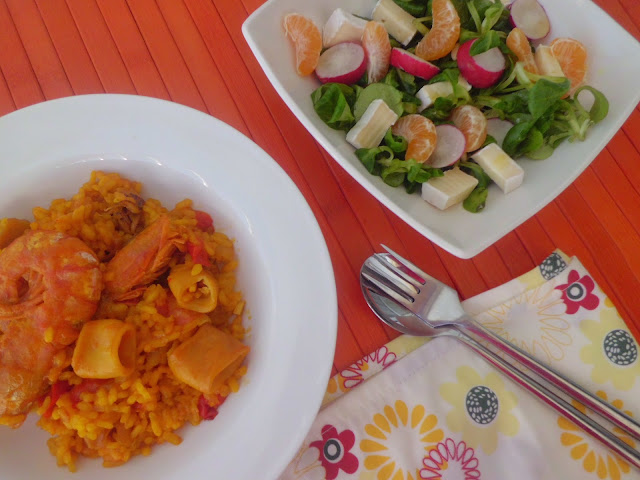  ARROZ CON CALAMARES Y GAMBAS 