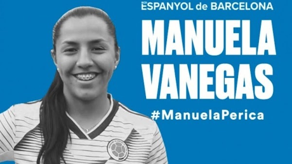 Oficial: El Espanyol Femenino firma a Manuela Vanegas