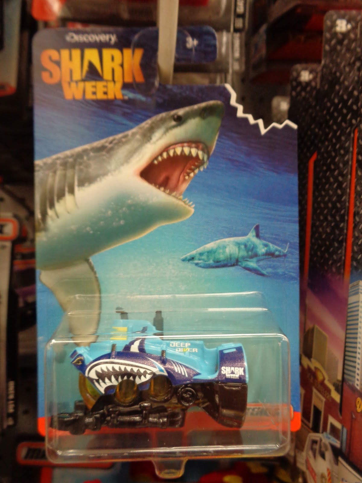 J And J Toys Matchbox Shark Week Cars