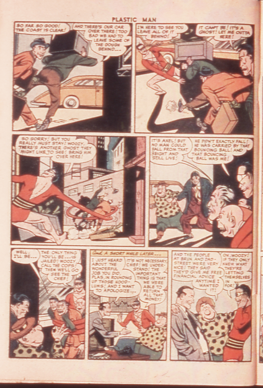 Read online Plastic Man (1943) comic -  Issue #62 - 26