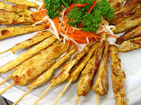 Thai chicken satay recipe