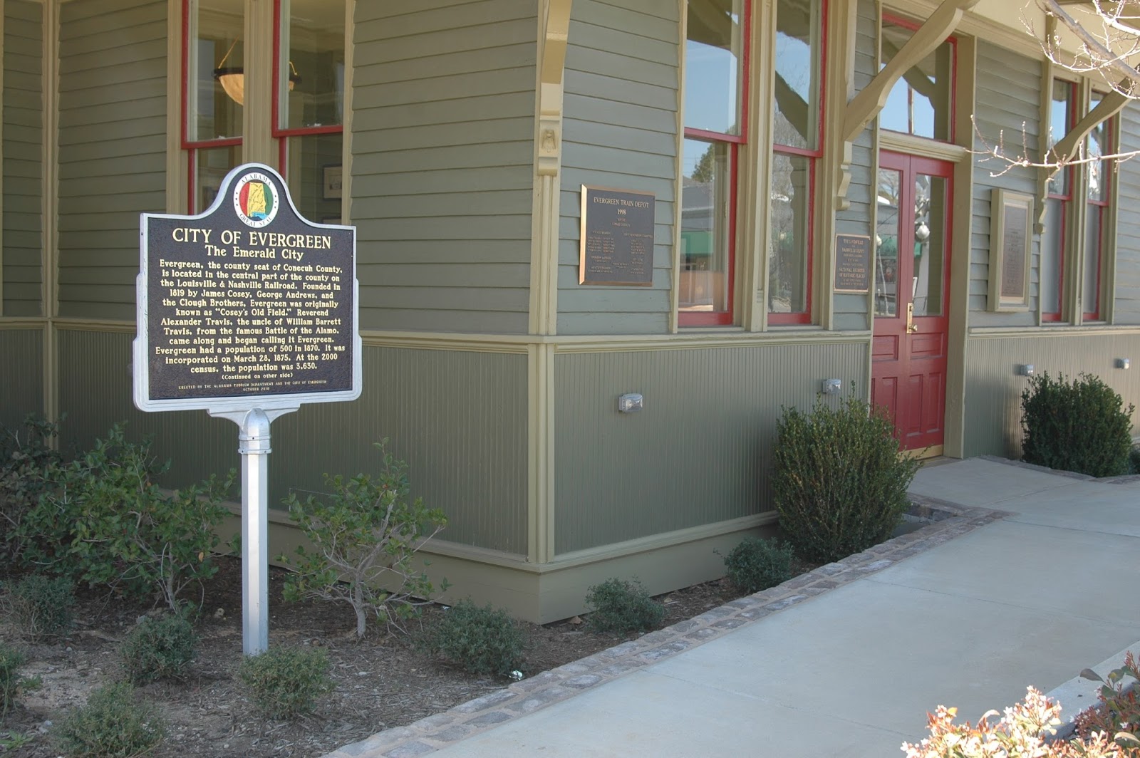 Dispatches from the LPOP The City of Evergreen, Alabama celebrated