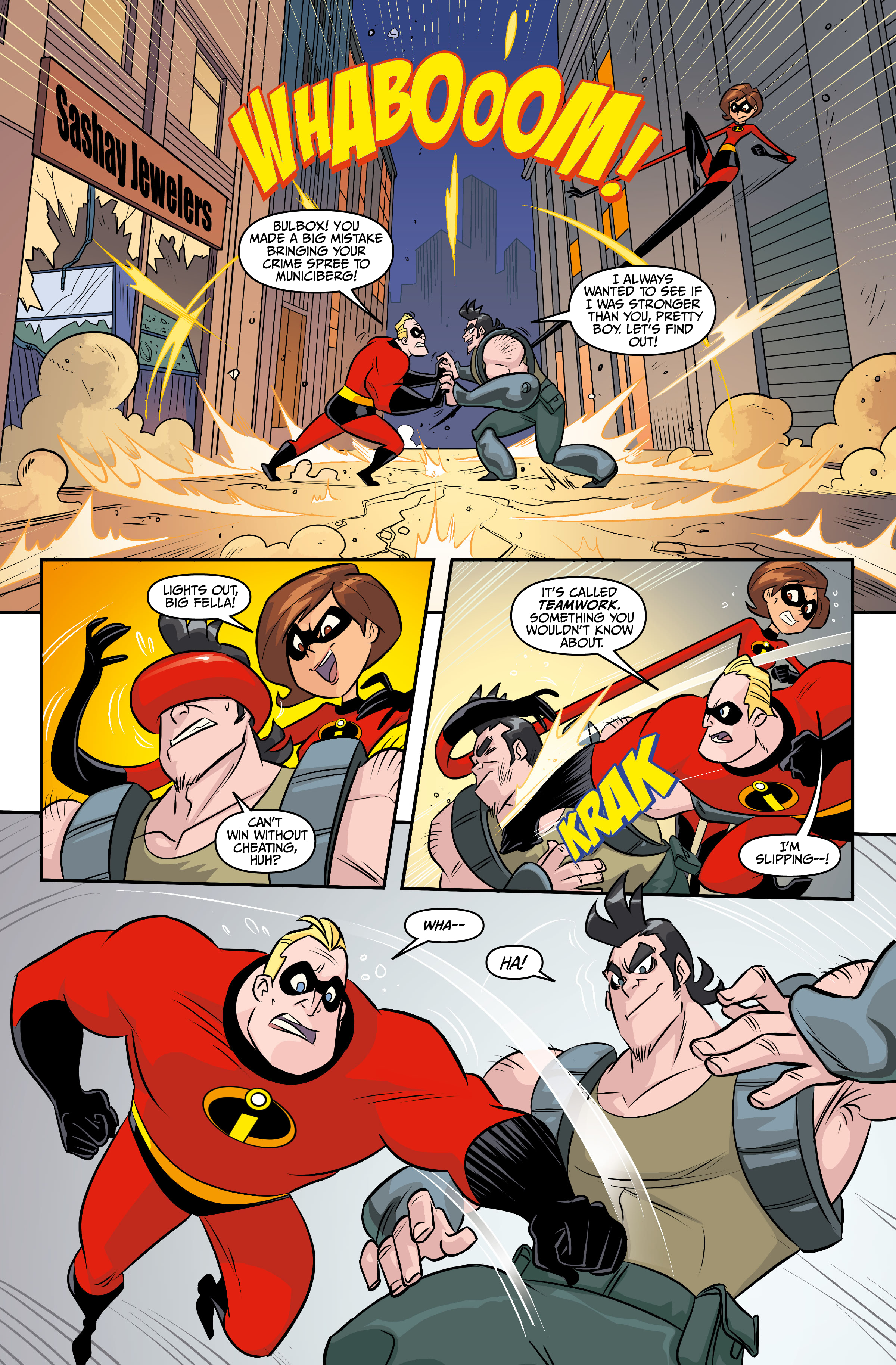 Read online Disney/PIXAR Incredibles 2 Library Edition comic -  Issue # TPB (Part 1) - 96