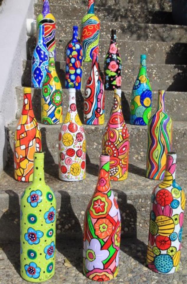 más y más manualidades 6 originales técnicas para decorar con botellas de vidrio más y más manualidades 6 originales técnicas para decorar con botellas de vidrio