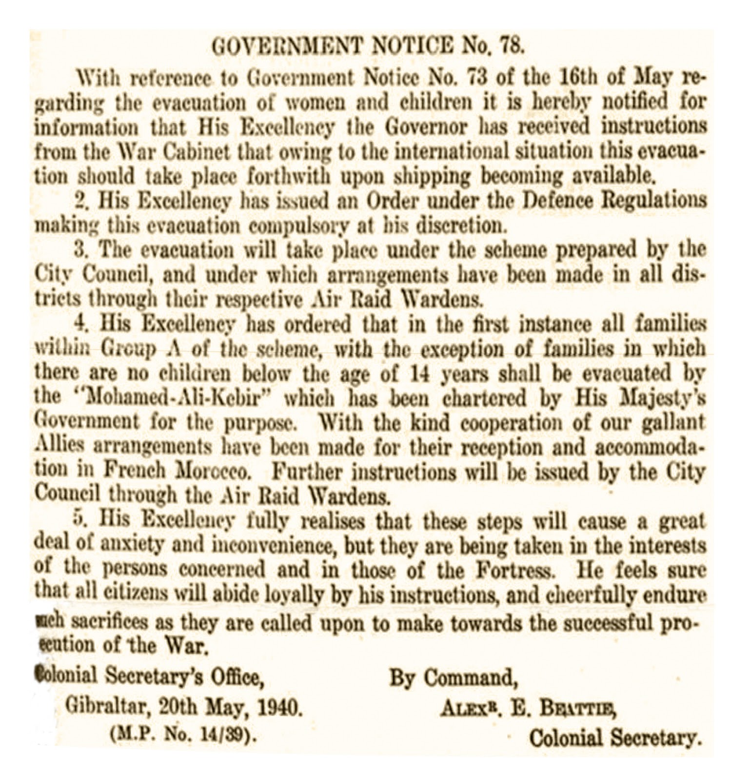 The People of Gibraltar