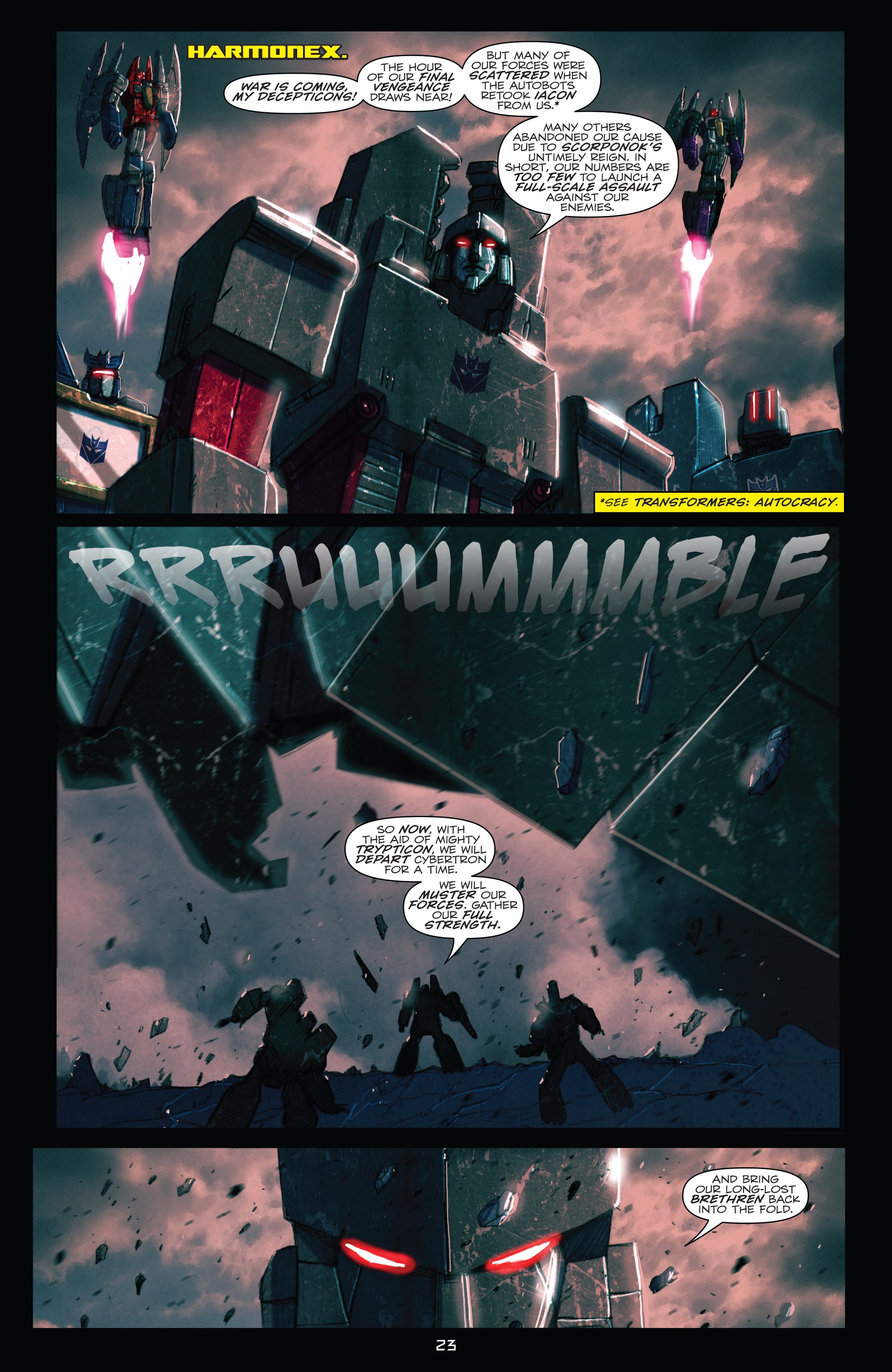 Read online Transformers: The IDW Collection Phase Two comic -  Issue # TPB 5 (Part 1) - 23