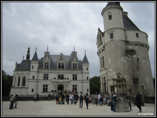 Chateau de Chenonceau Pays de Loire  chateau sur l'eau du Cher, Renaissance Chateau des Dames
