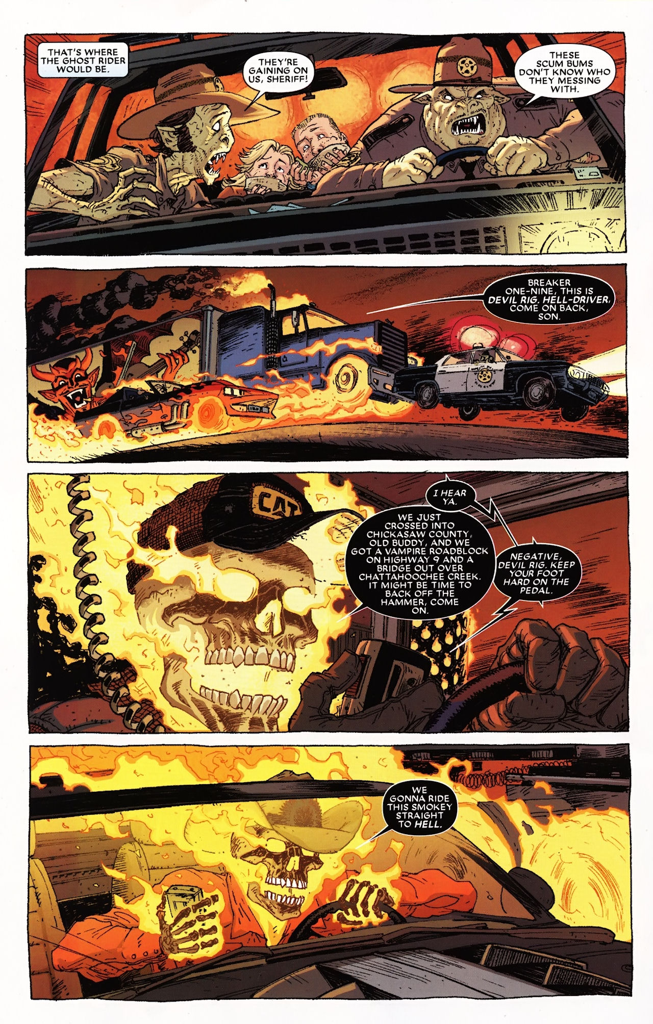 Read online Ghost Rider (2006) comic -  Issue #33 - 16
