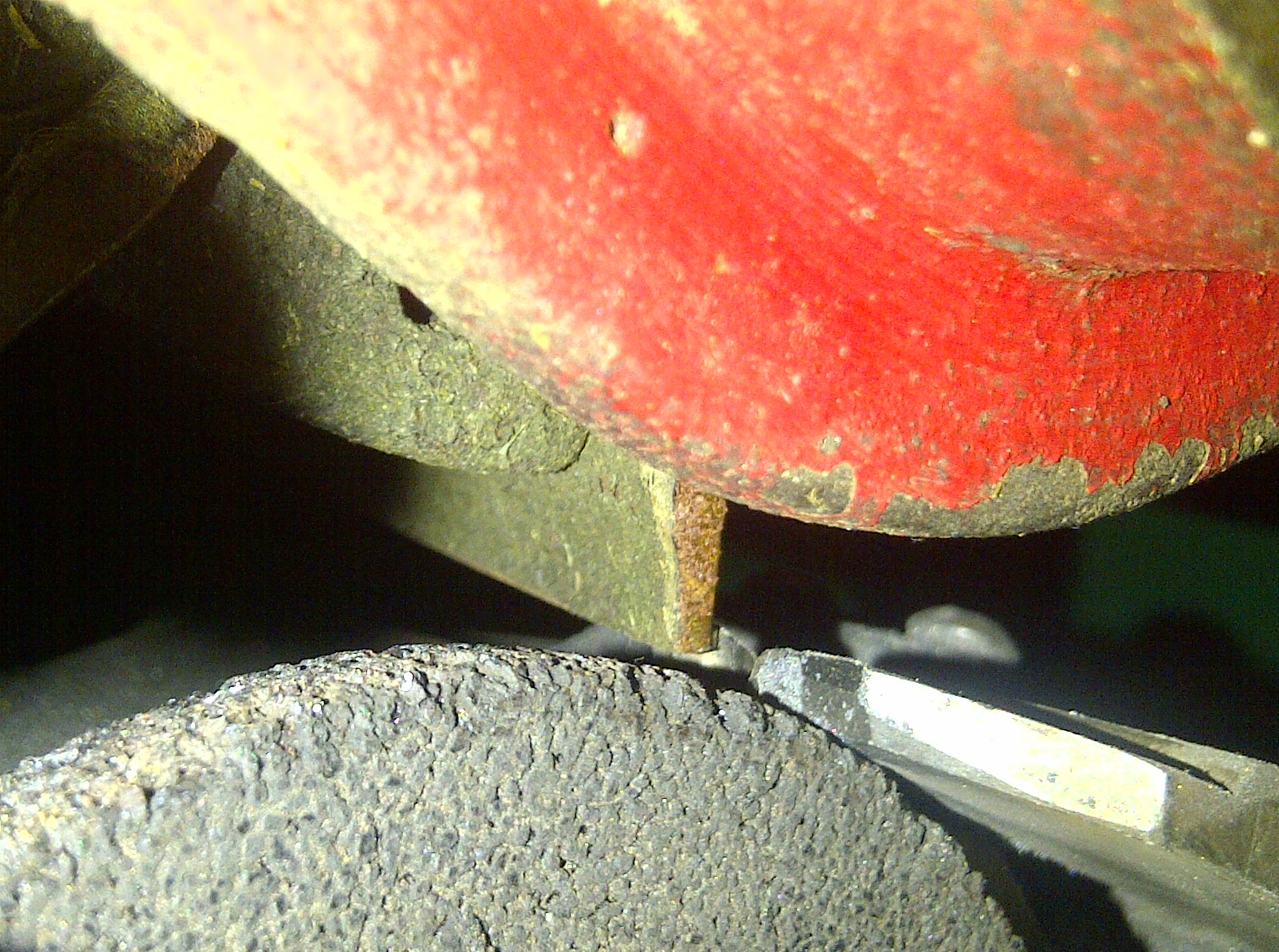 Bobs Shop 630 Foley Relief Grind set up