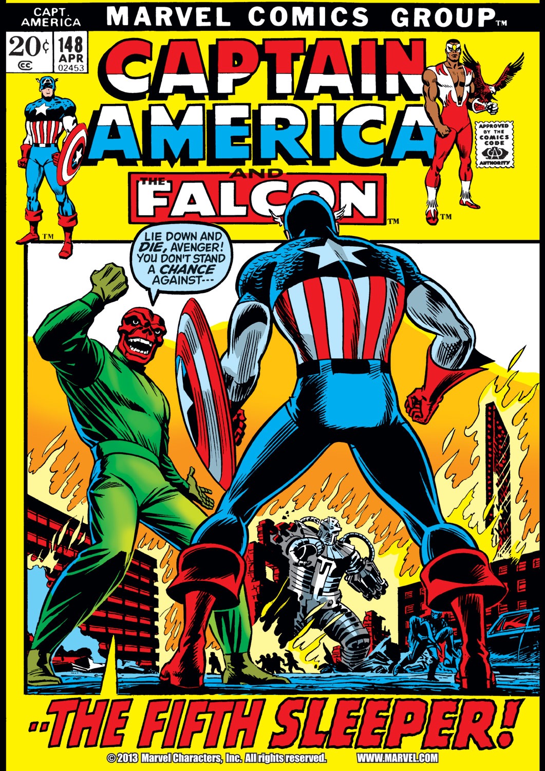 Read online Captain America (1968) comic - Issue #148 - 1